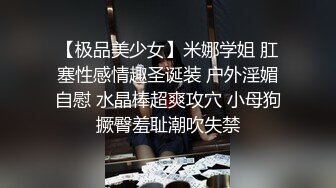 【极品美少女】米娜学姐 肛塞性感情趣圣诞装 户外淫媚自慰 水晶棒超爽攻穴 小母狗撅臀羞耻潮吹失禁